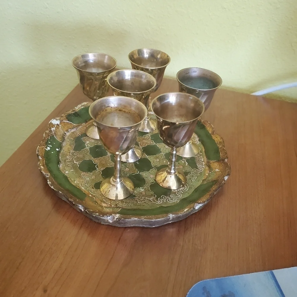 Vintage cordial set